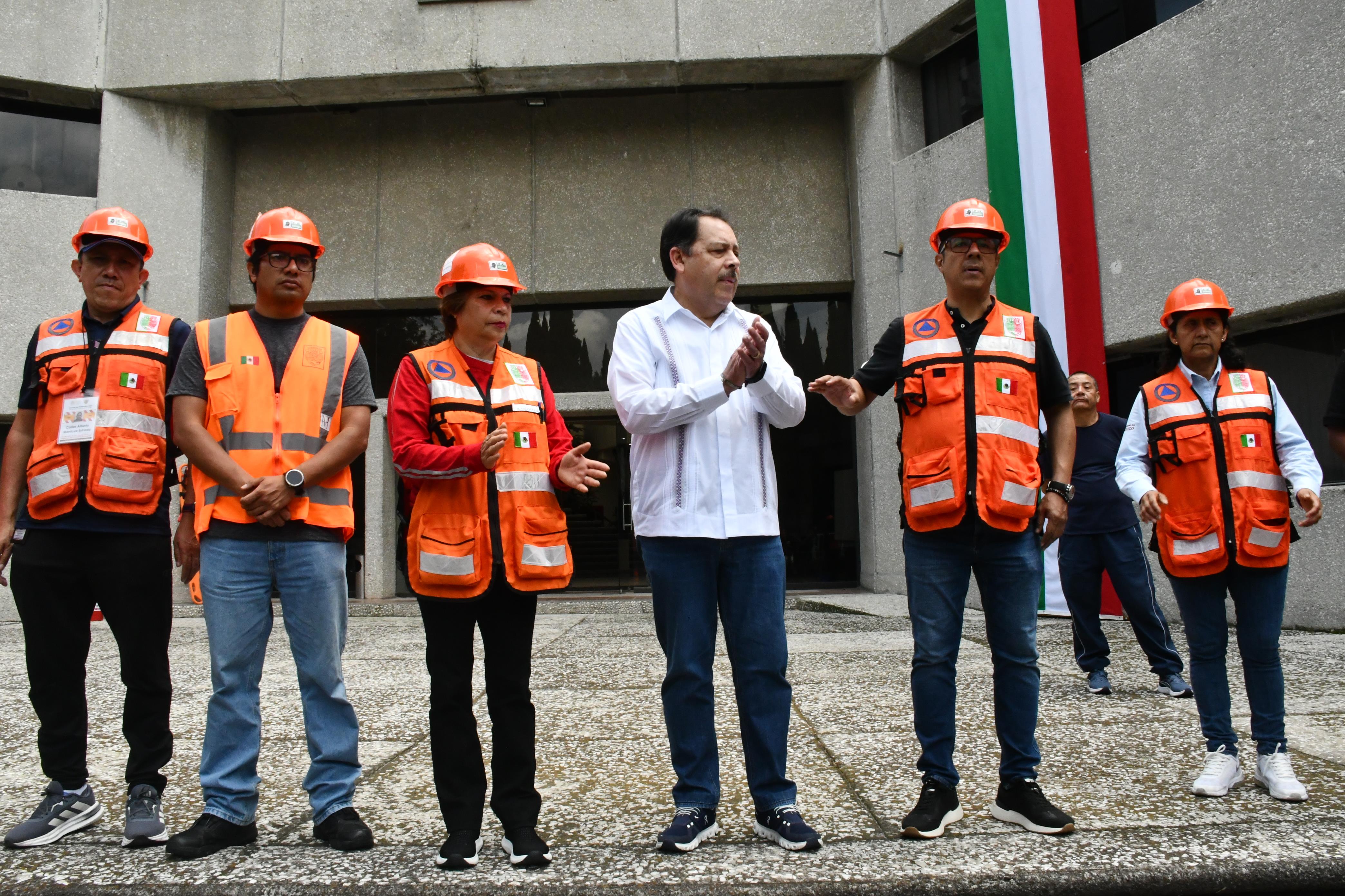 2do. Simulacro Nacional Sede SNTISSSTE